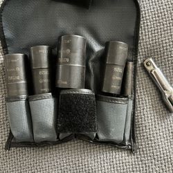 Blu point sockets, flip set for lug nuts