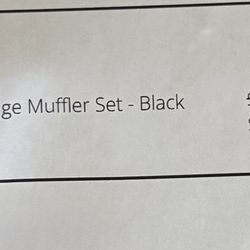 DEAN SPEED ‘22+ Indian Chief Rampage Muffler Set - Black