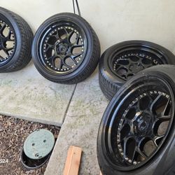 18" Aodhan Stagger Wheels 