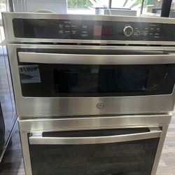 GE Electric Wall Oven With Built In Microwave Was$3,999 