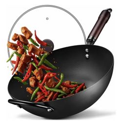 13” Wok Carbon Steel Non Stick