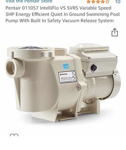 Pentair Inteliflow Variable Speed Pump