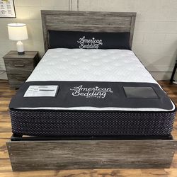 Bed Frame & Nightstand