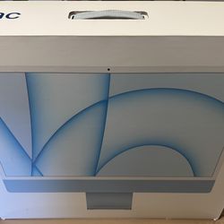 24-inch iMac Apple M1 Chip with 8‑Core CPU, 8‑Core GPU, 256GB SSD w/ Printer