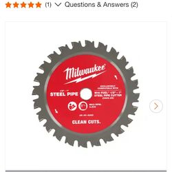 Milwaukee

1/2-1 in. Steel-Tooth Pipe Cutting Blade