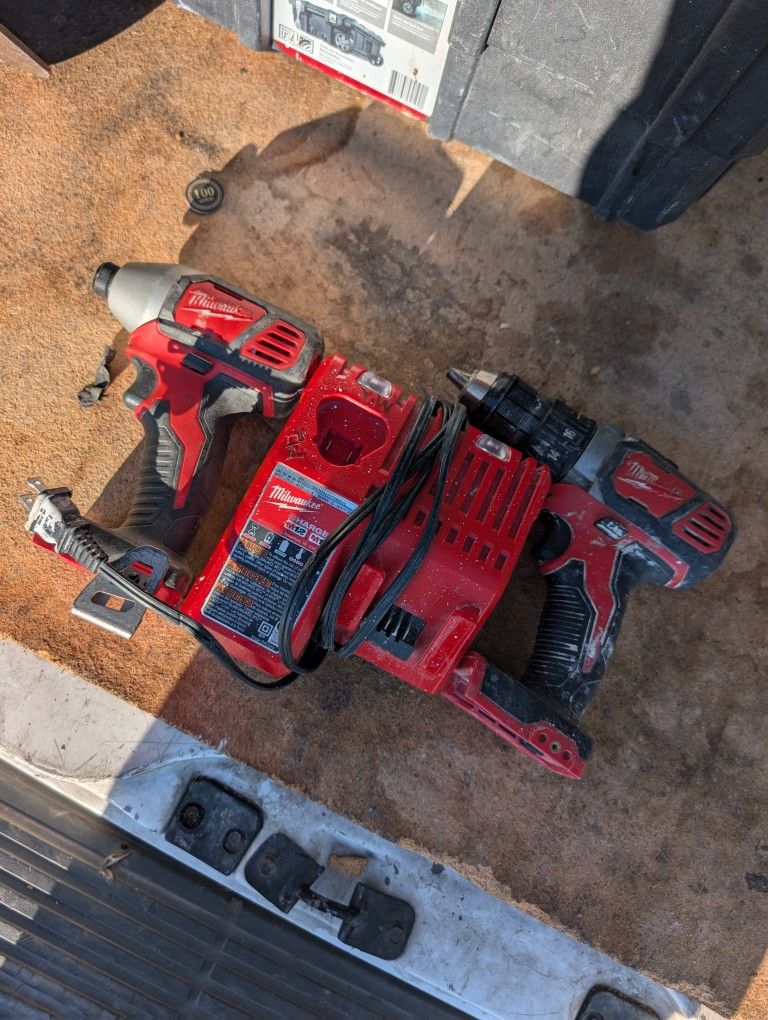 Milwaukee Drills and Charger