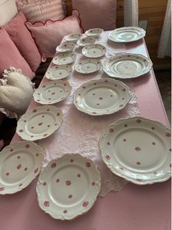 Vintage plates-platos ..winterling Bavarian china