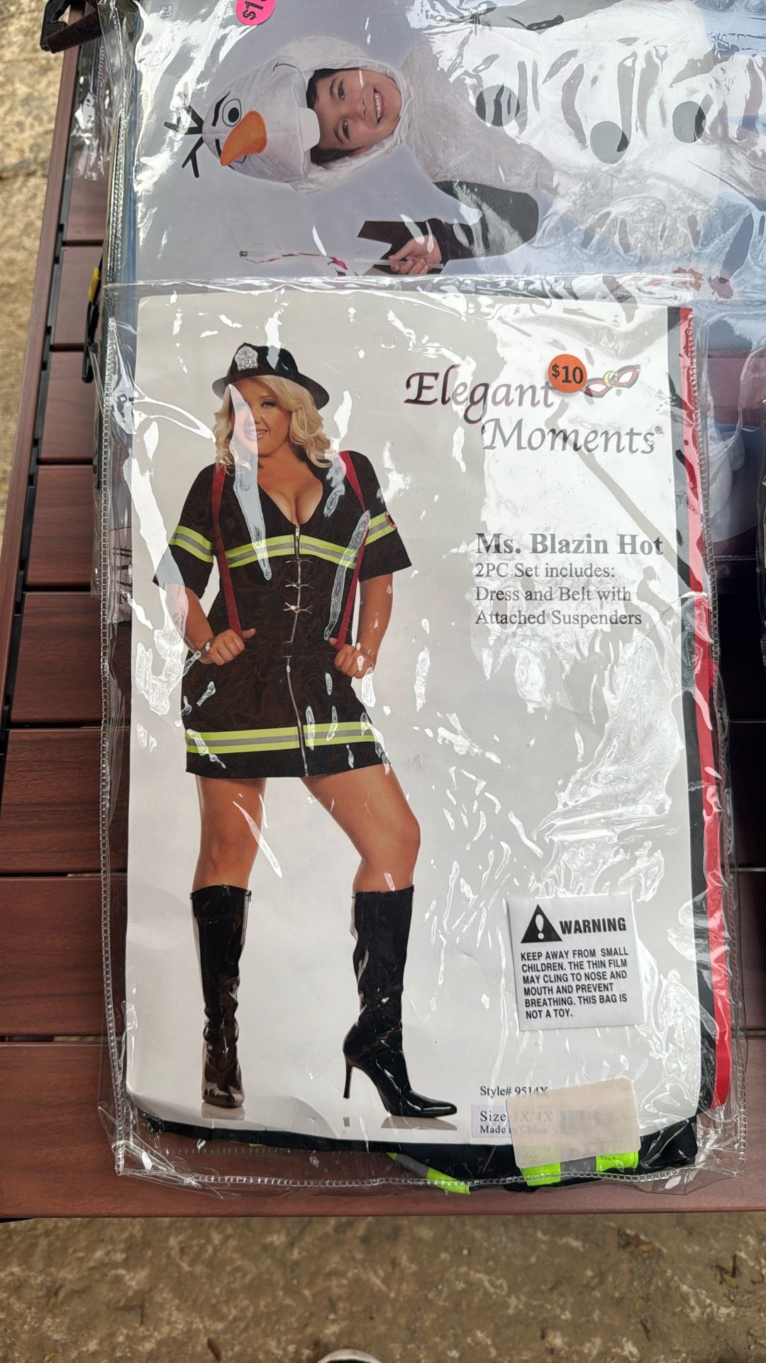 Adult Halloween Costume 1X/-4x