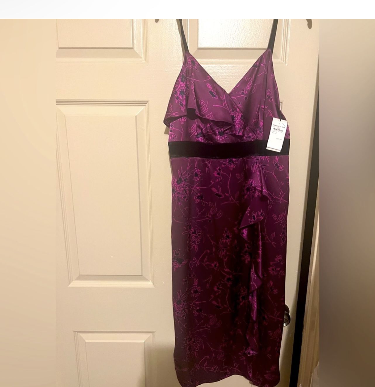 Purple Cinq A Sept Brand New Dress Size 10 . Purple/ Pjnk Dress. Purchased From Nordstrom Rack  
