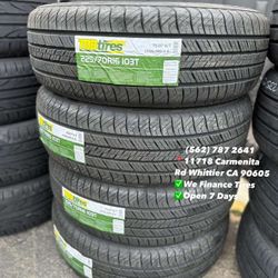 225/70r16 tbb Set of Tires Installed and Balanced Set de Llantas Nuevas Instaladas y Balanceadas