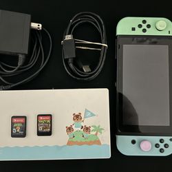 Nintendo Switch OLED Animal Crossing Edition