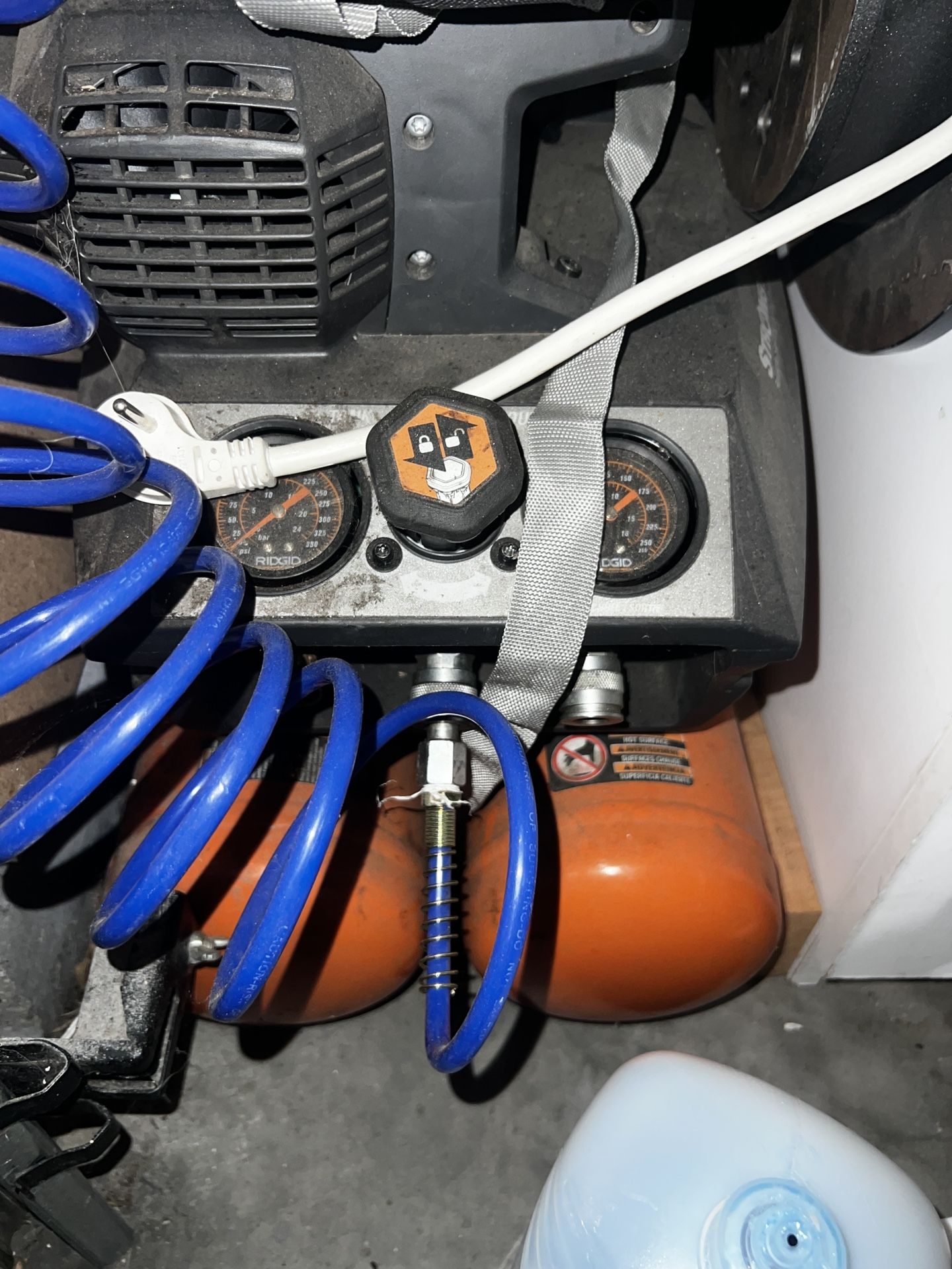 Rigid 4.5 Gal. Portable Electric Quiet Air Compressor