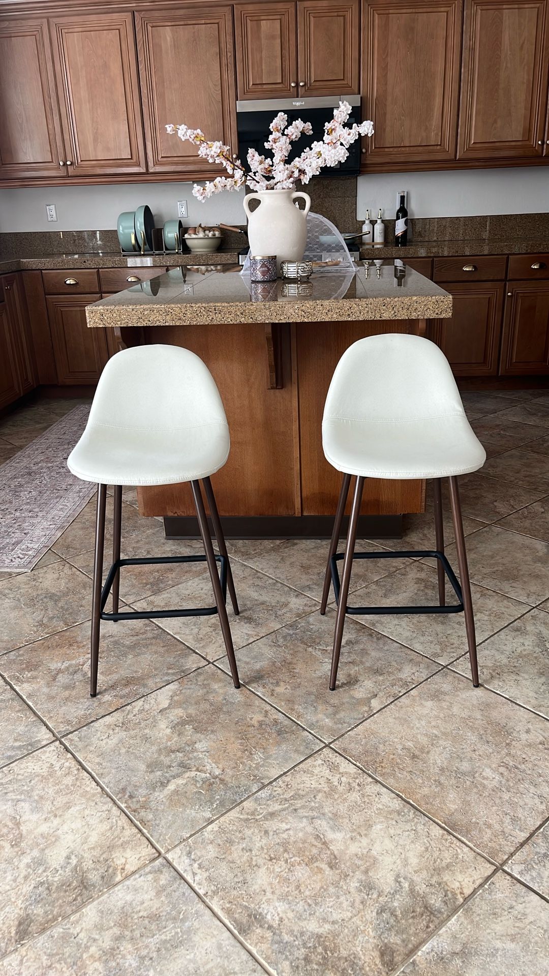 White/Cream Stools