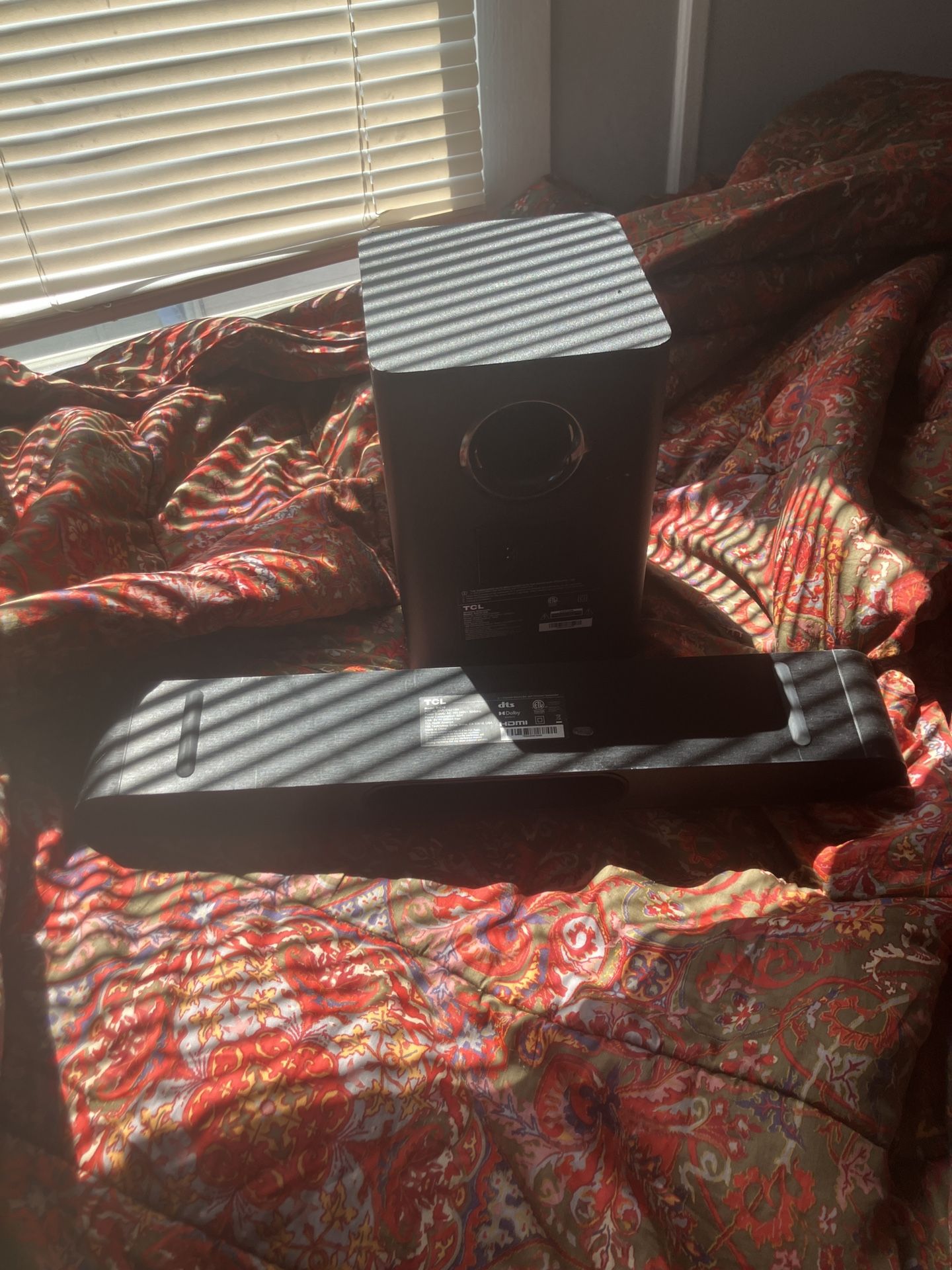 TCL Soundbar And Subwoofer