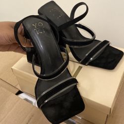 Women Black Heels 