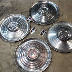 1952 Mercury Hubcaps set of 4