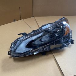 Full LED Headlight Black Housing For 2022  2023 2024 Nissan Altima  Driver Passenger 