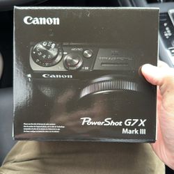 Canon PowerShot G7X Mark III Black