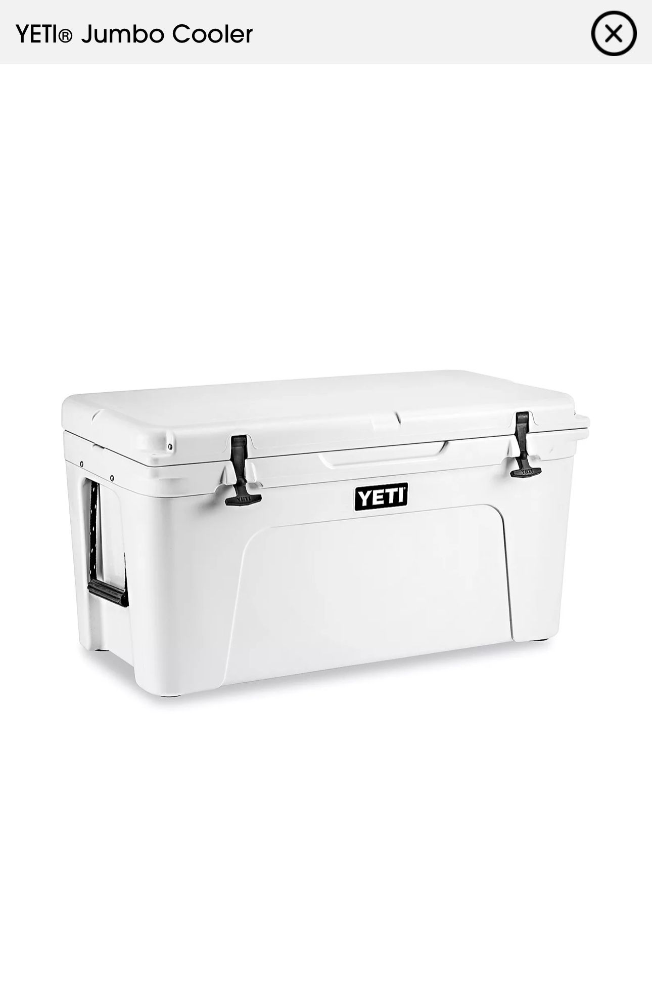 Yetti Jumbo Cooler