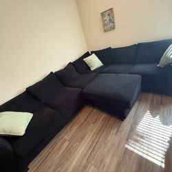 L shaped sofa 