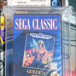 Golden Axe Sega Genesis New Sealed And Graded