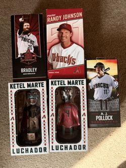D Backs Bobble Heads
