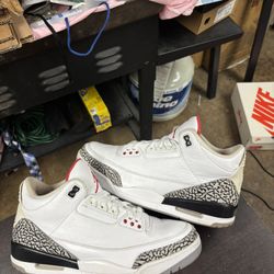 Air Jordan 3 White Cement 