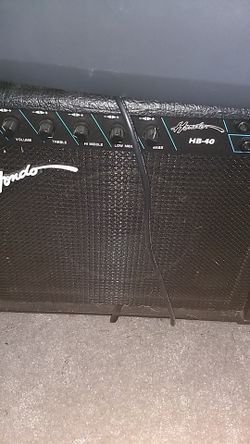 Hondo bass amp
