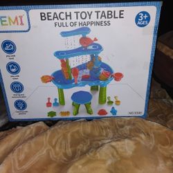 Beach Toy Table