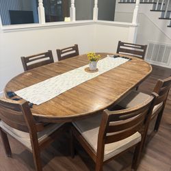 Oak Table - Bar Stools - Kitchen Furniture