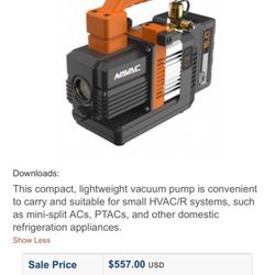 NAVAC BATTERY POWERED HVAC VACUUM