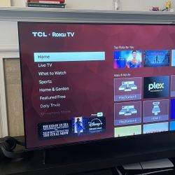 55" TCL Roku  Smart TV