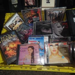 CD'S / DVD'S / VCR TAPES