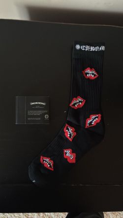Black chrome socks