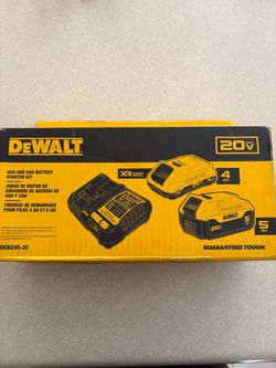 Dewalt battery and charger kit