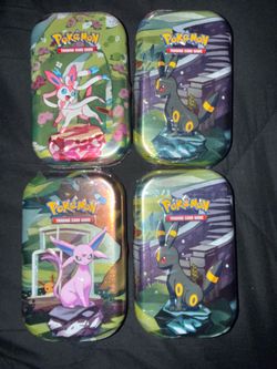 Pokemon Bundle Prismatic Evolution Mini Tins