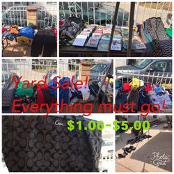 Yard Sale!