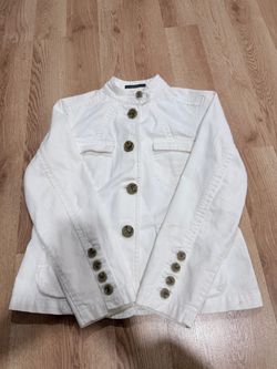 Liz Claiborne women’s Denim Jacket- size P12