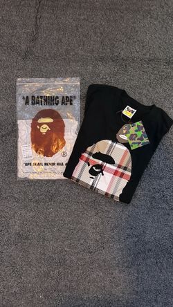 Black Burberry Large Tee