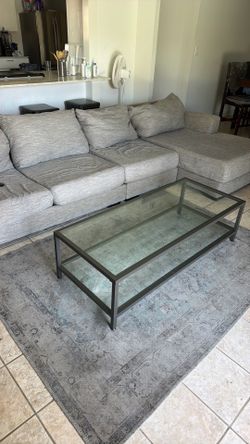 Couch and coffee table