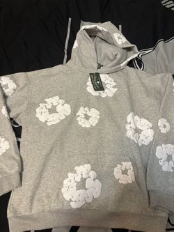Denim hoodie size XL