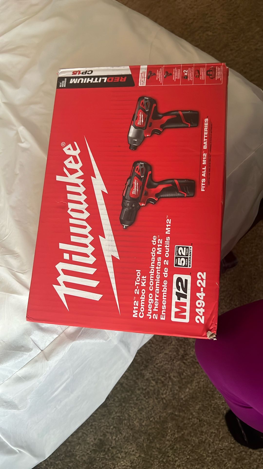 Milwaukee M12 2 Tool Combo Kit