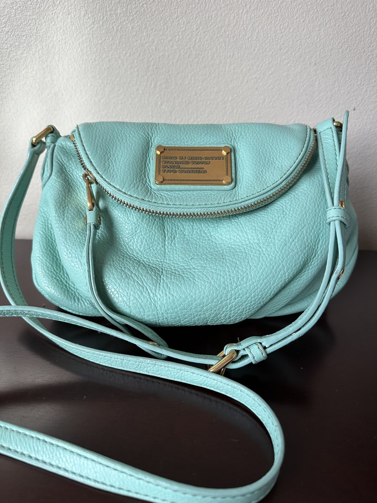Marc by Marc Jacobs Seafoam Blue Natasha Crossbody Bag
