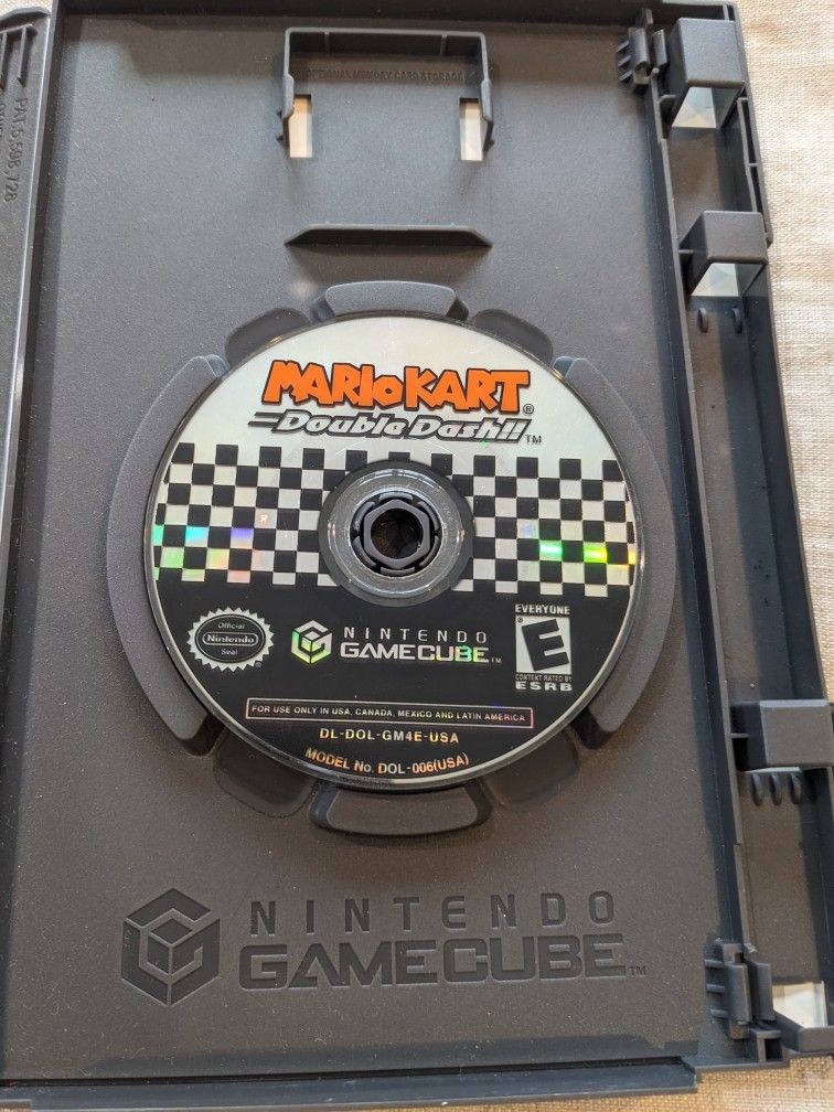 Mario Kart Double Dash GameCube Disc