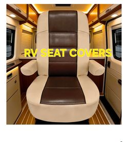 RV SEAT COVERS FOR CAPTAINS CHAIRS 2PK