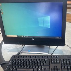 HP ProGrade All-In-One 20” Intel Core 3GHZ 8GB RAM 500GB Hard drive Wi-Fi Bluetooth Windows 10 Professional 