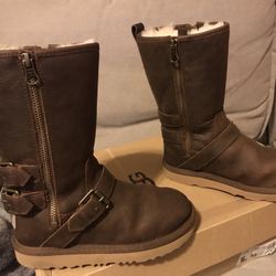 UGG Kaila Boots Sz. 13  Waterproof Leather Boots Still Look New
