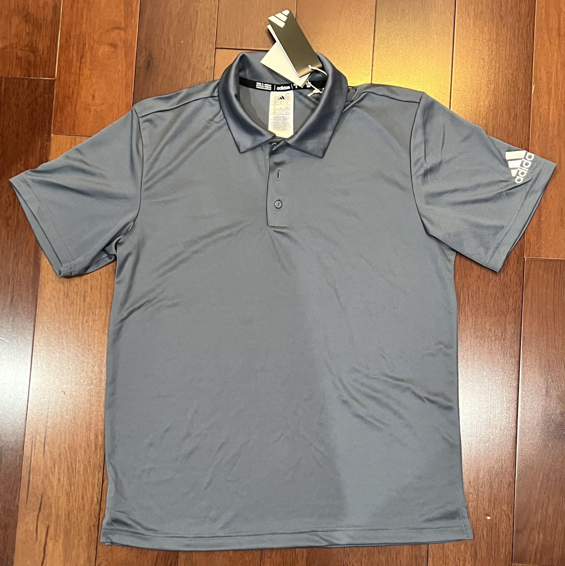 Adidas M Grind Polo Shirt Medium - Onix Color