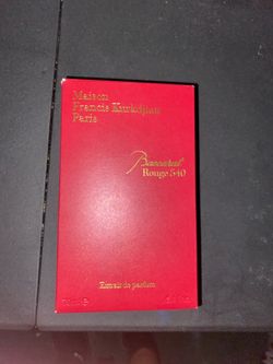 Authentic baccarat rouge 540 cologne