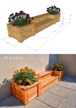 Planter Bench